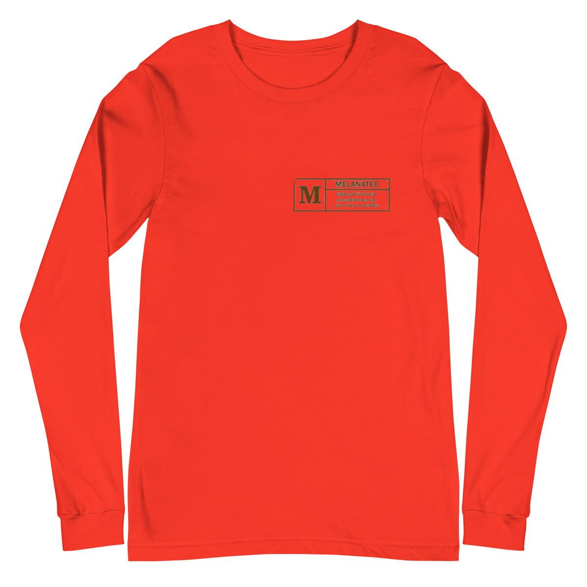 Tシャツ・カットソー YOUHEE REGLAN LETTERING LONG SLEEVE BROWN Thompson's Eye Graphic Unisex Long Sleeve Tee - Stylish and