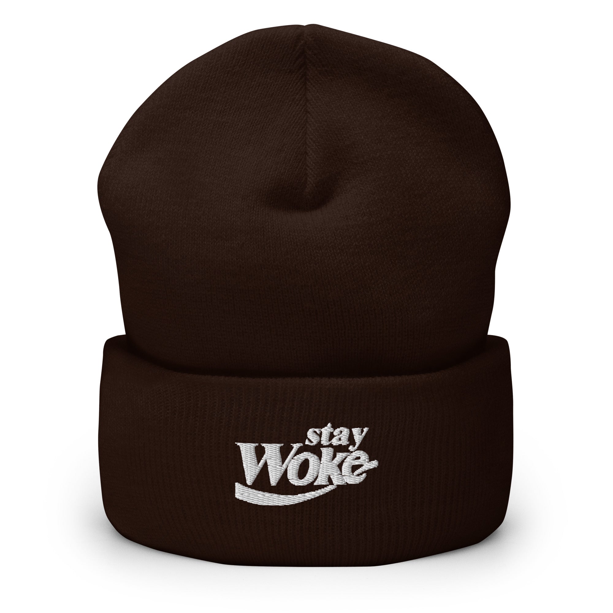 Stay Woke Cuffed Beanie – Epic Quality Creations