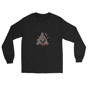 Black Horror Men’s Long Sleeve Shirt