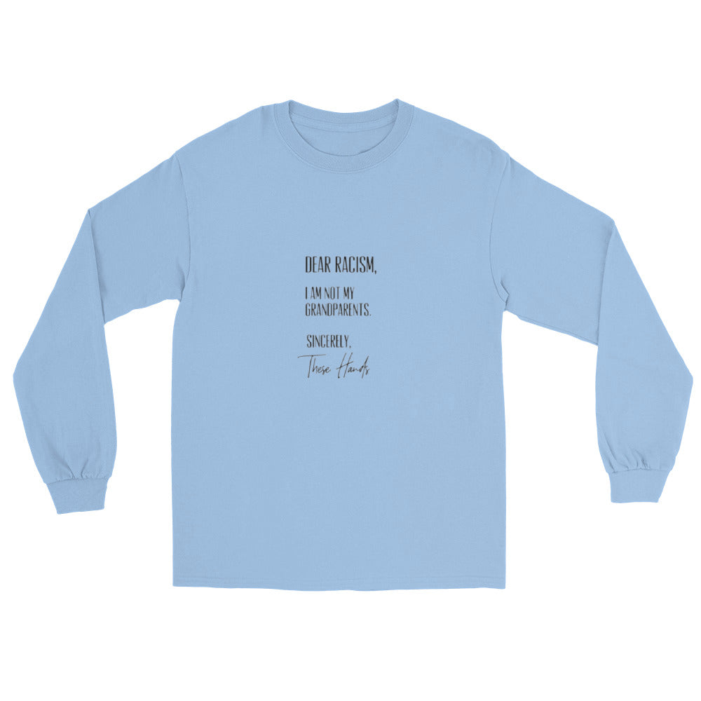 Dear Men’s Long Sleeve Shirt