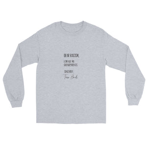 Dear Men’s Long Sleeve Shirt