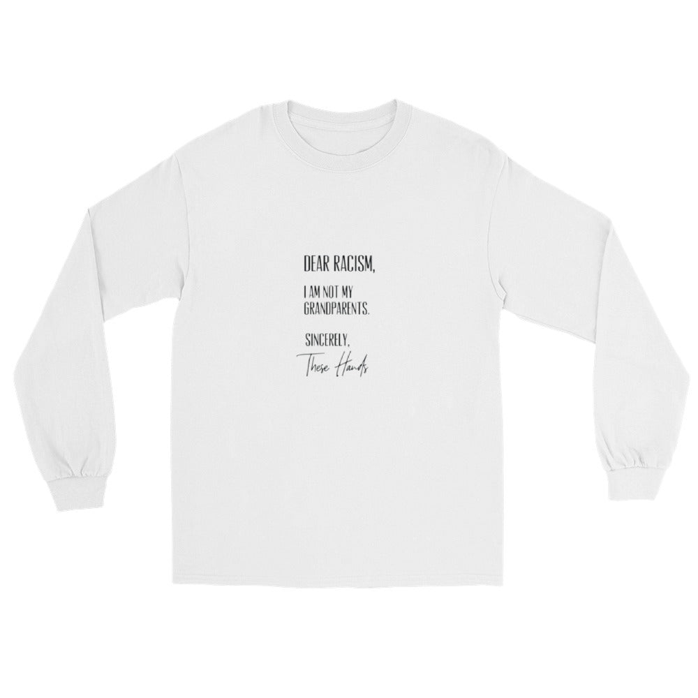 Dear Men’s Long Sleeve Shirt