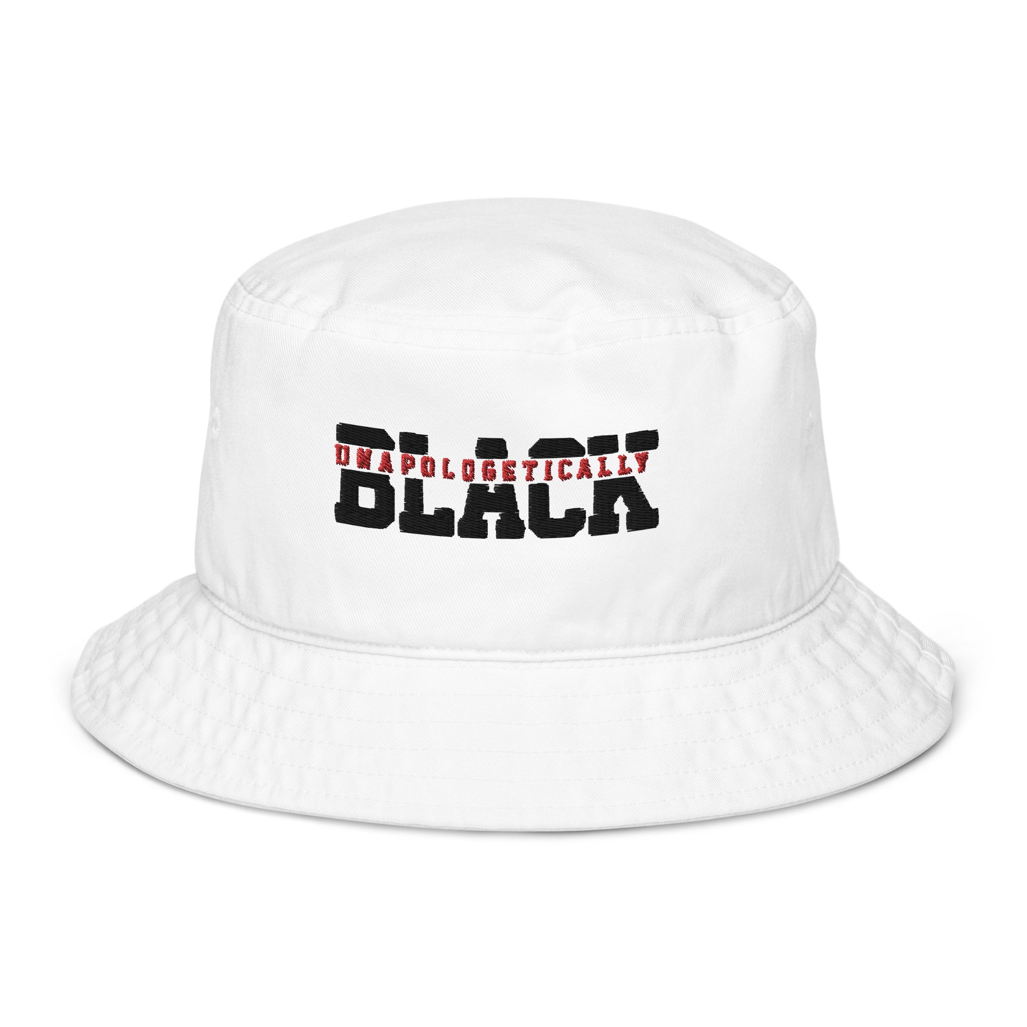 Blackk Organic bucket hat