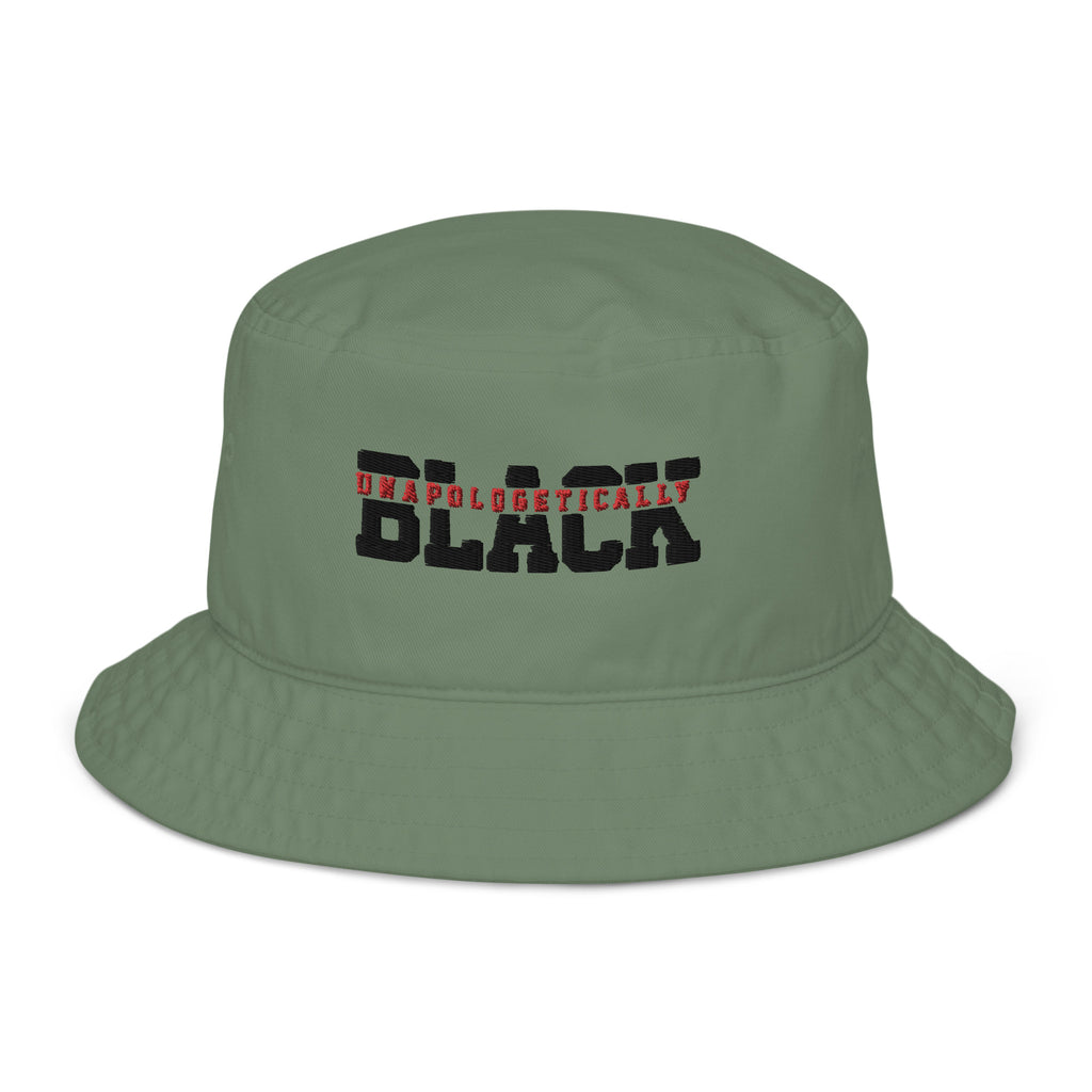 Blackk Organic bucket hat
