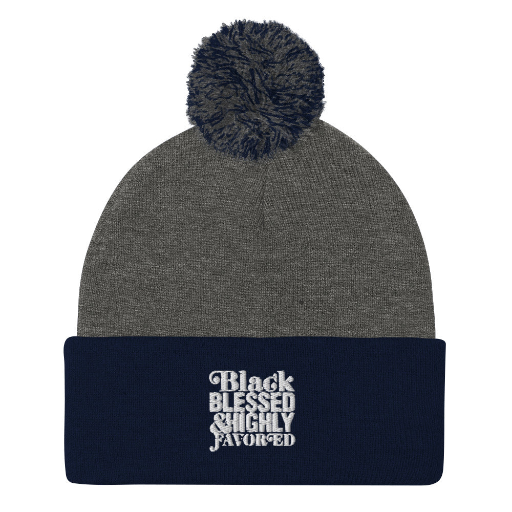 Blessed Pom-Pom Beanie