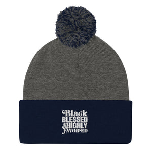 Blessed Pom-Pom Beanie