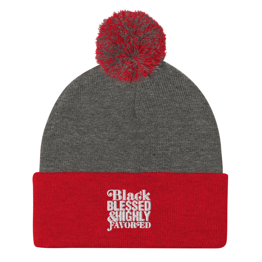 Blessed Pom-Pom Beanie