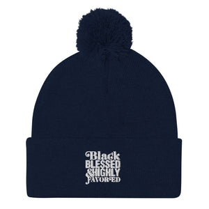 Blessed Pom-Pom Beanie