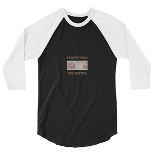 Started 3/4 sleeve raglan shirt