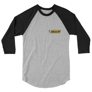 Black 3/4 sleeve raglan shirt