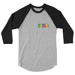 Culture 3/4 sleeve raglan shirt