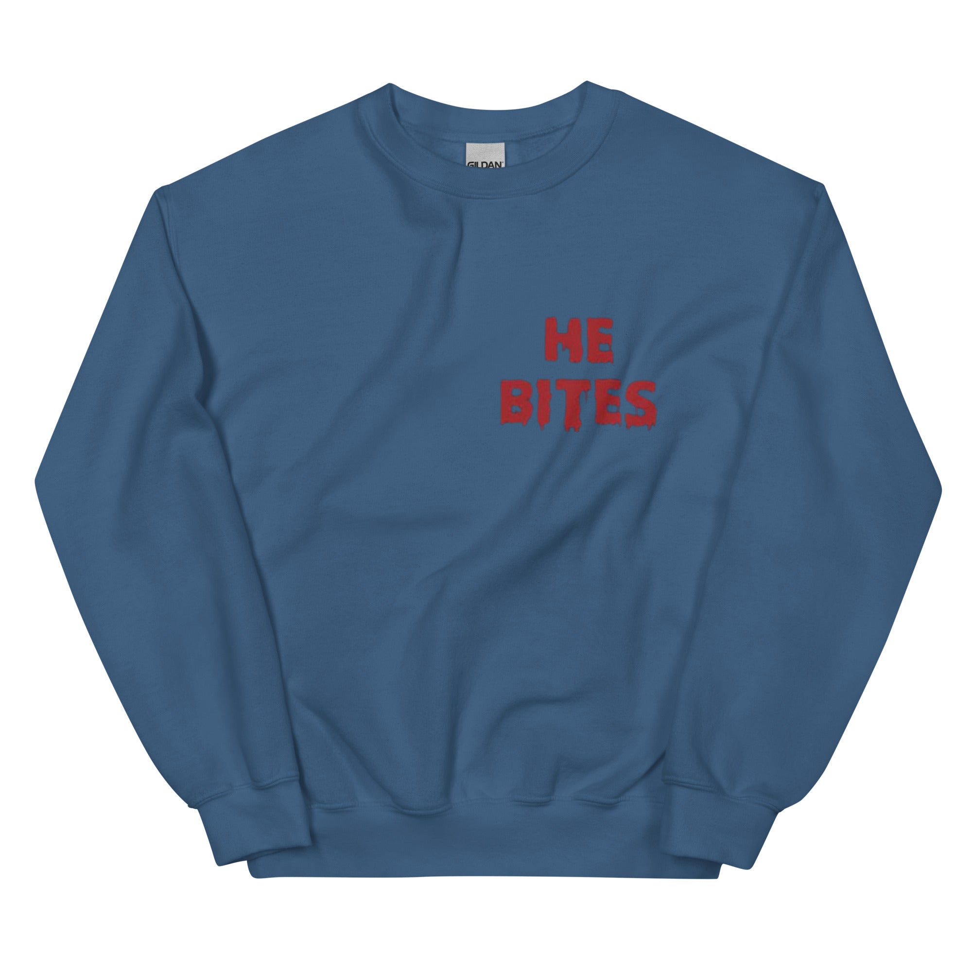 He Bites Unisex Sweatshirt