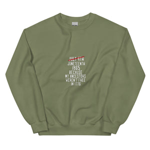 Juneteenth Unisex Sweatshirt