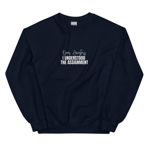 Understood Unisex Sweatshirt