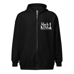 Black King Unisex heavy blend zip hoodie
