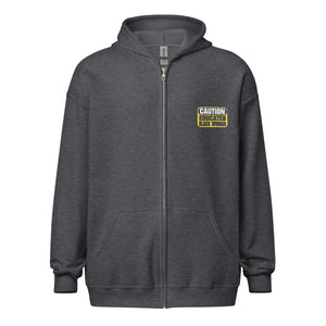 Educated BW Unisex heavy blend zip hoodie