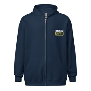 Educated BW Unisex heavy blend zip hoodie