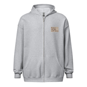 Self Love Unisex heavy blend zip hoodie