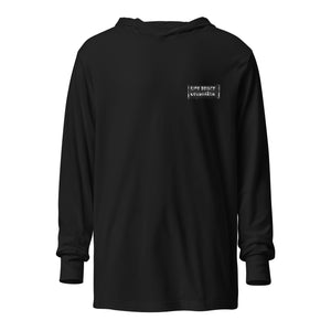 Not Today Hooded long-sleeve tee