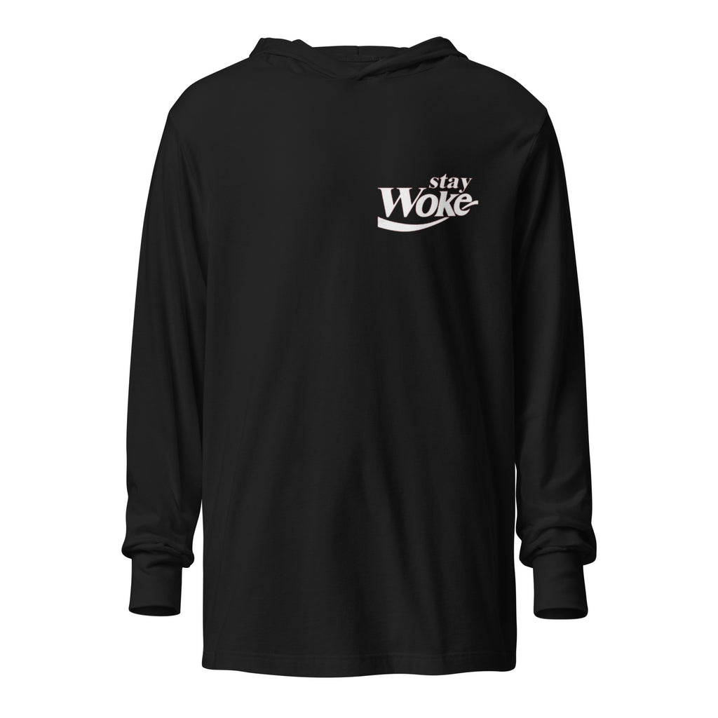 Stay Woke Hooded long-sleeve tee