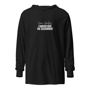 Understood Hooded long-sleeve tee