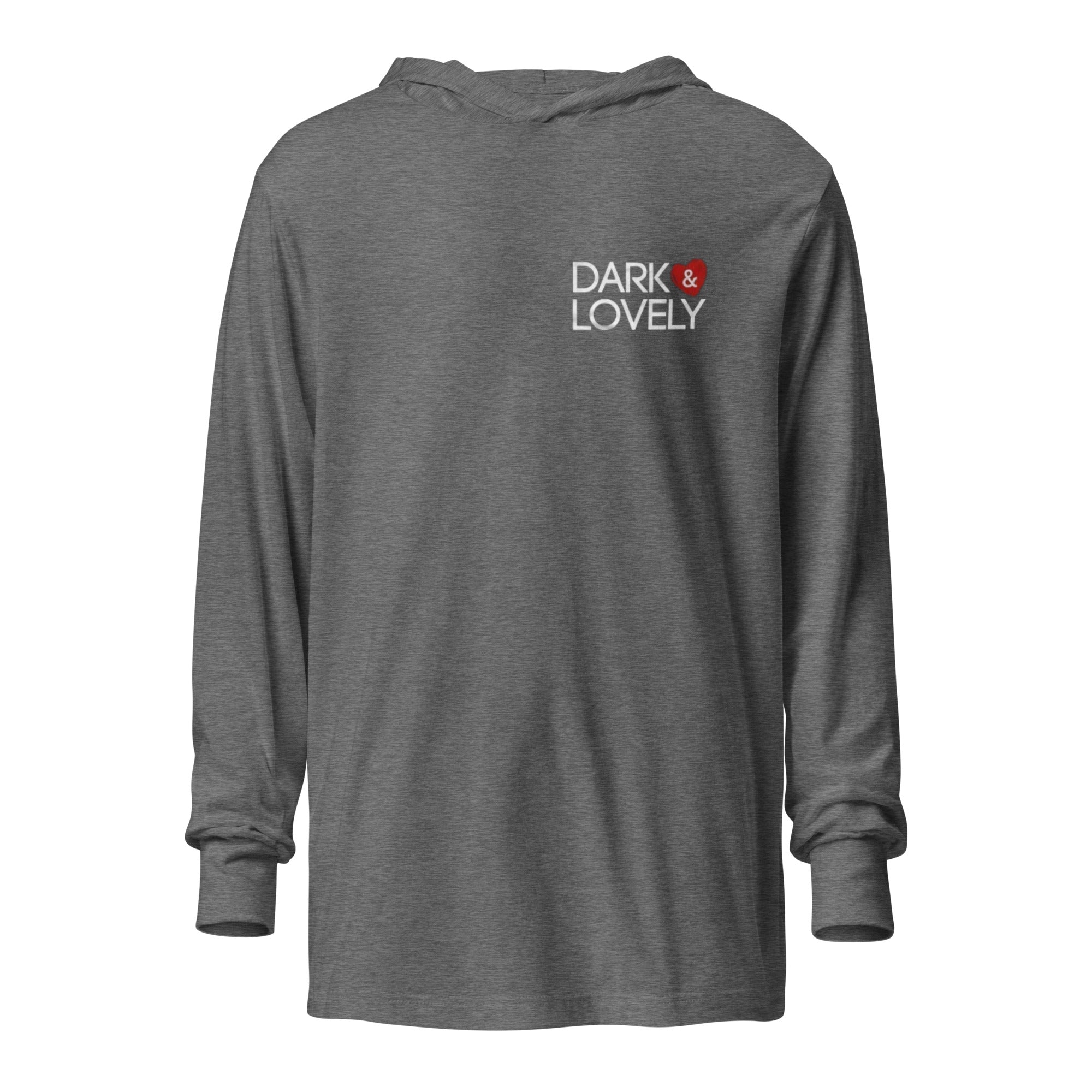 Dark N Lovely Hooded long-sleeve tee