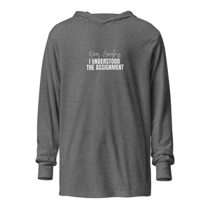 Understood Hooded long-sleeve tee