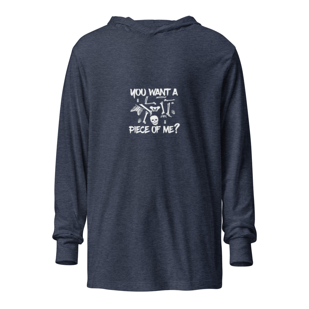 Piece Of Me Hooded long-sleeve tee