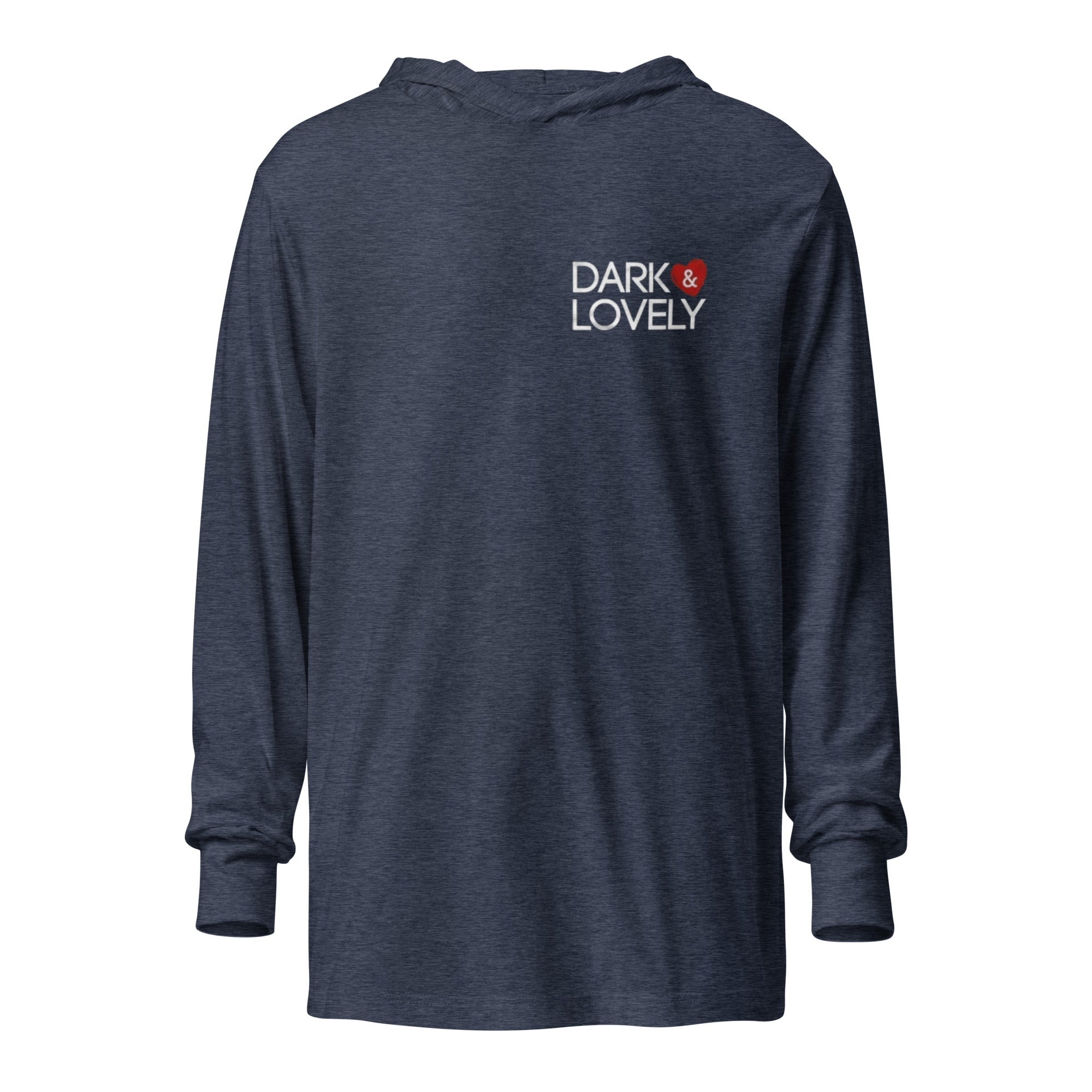 Dark N Lovely Hooded long-sleeve tee