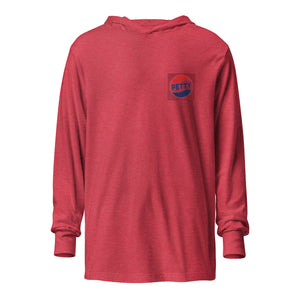 Petty Hooded long-sleeve tee