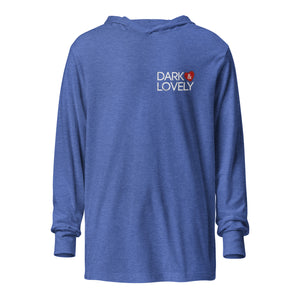 Dark N Lovely Hooded long-sleeve tee