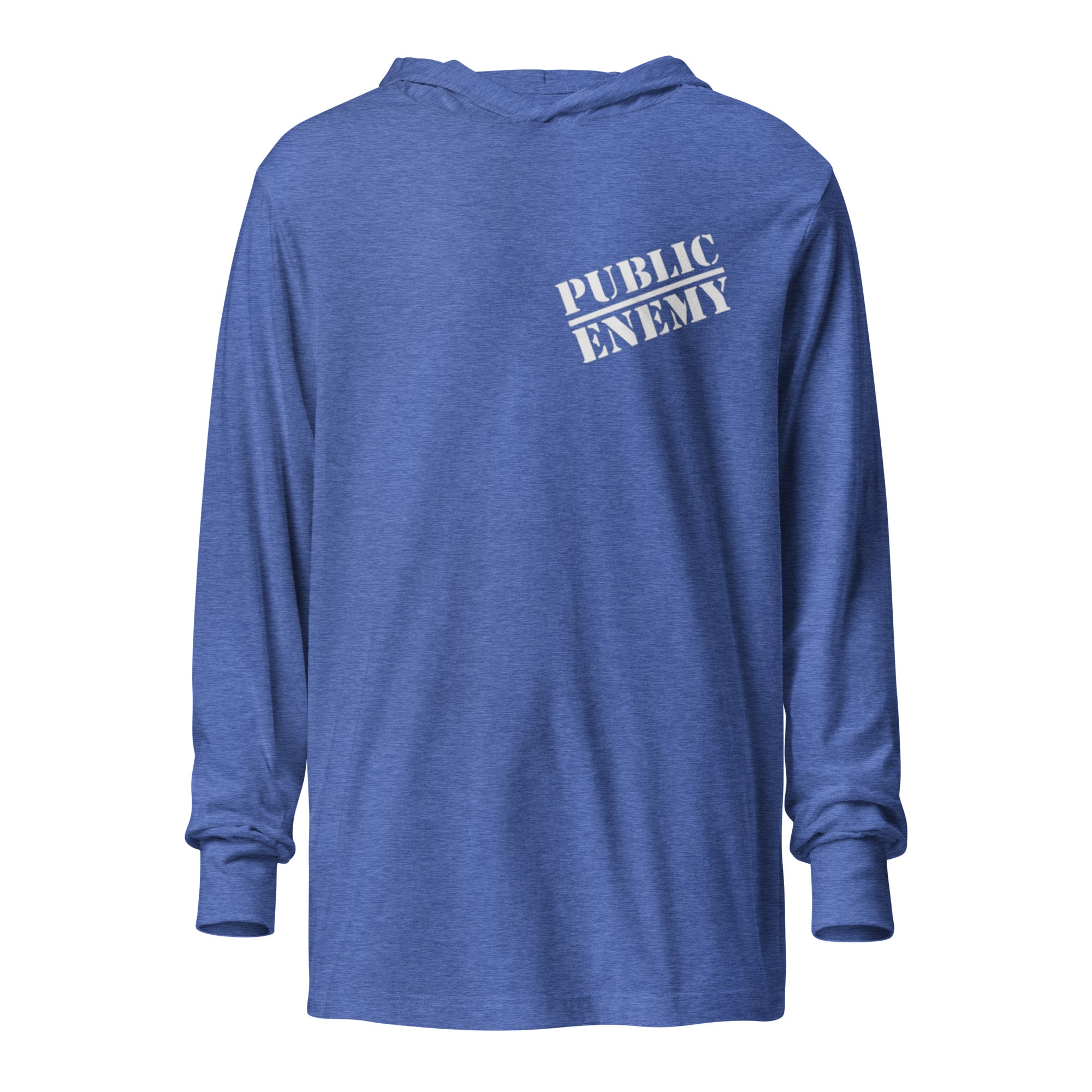 Public Enemy Hooded long-sleeve tee