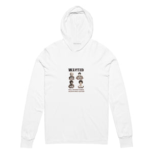 Wanted Hooded long-sleeve tee