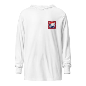 Petty Hooded long-sleeve tee