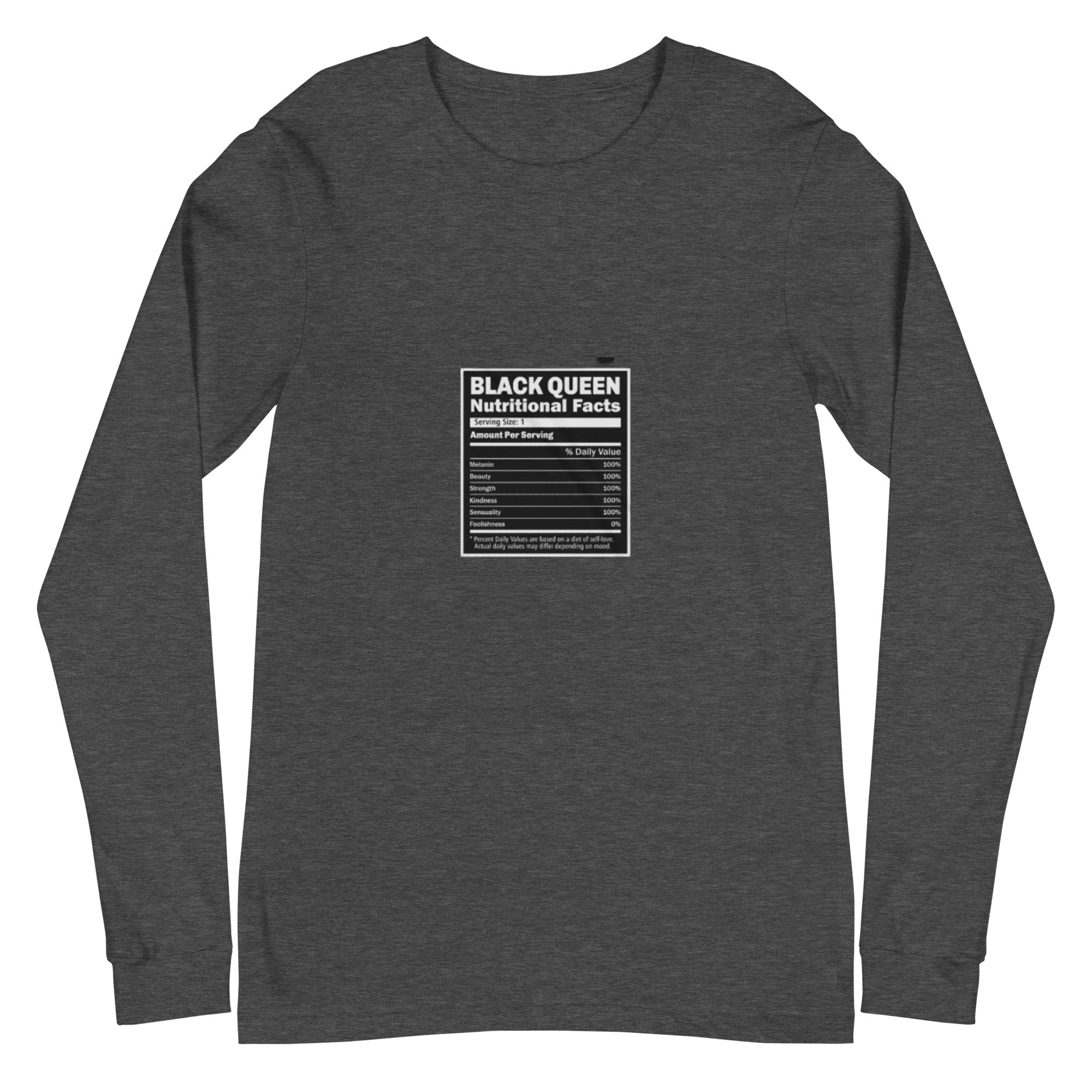 Black Queen Unisex Long Sleeve Tee