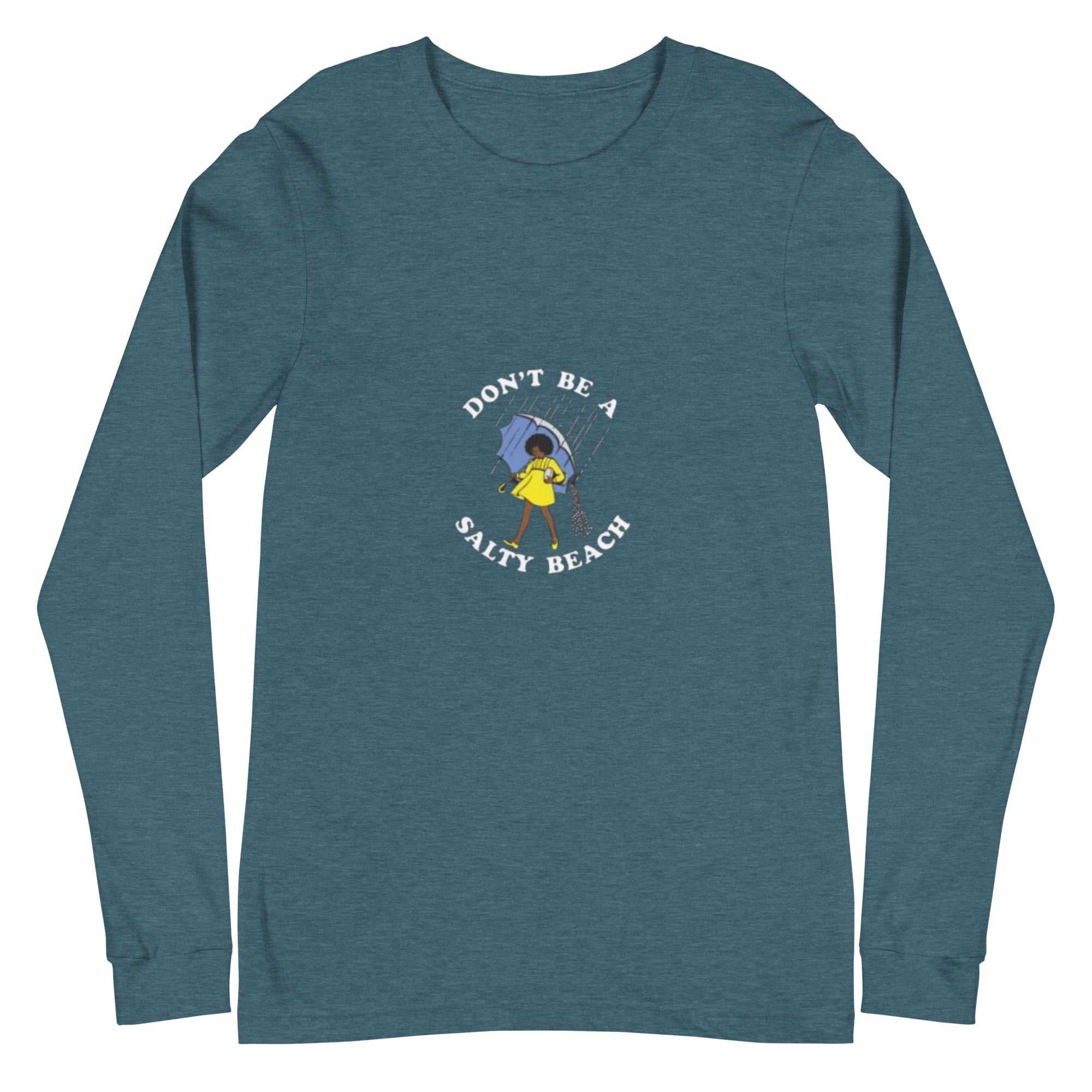 Salty Beach Unisex Long Sleeve Tee