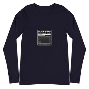 Black Queen Unisex Long Sleeve Tee