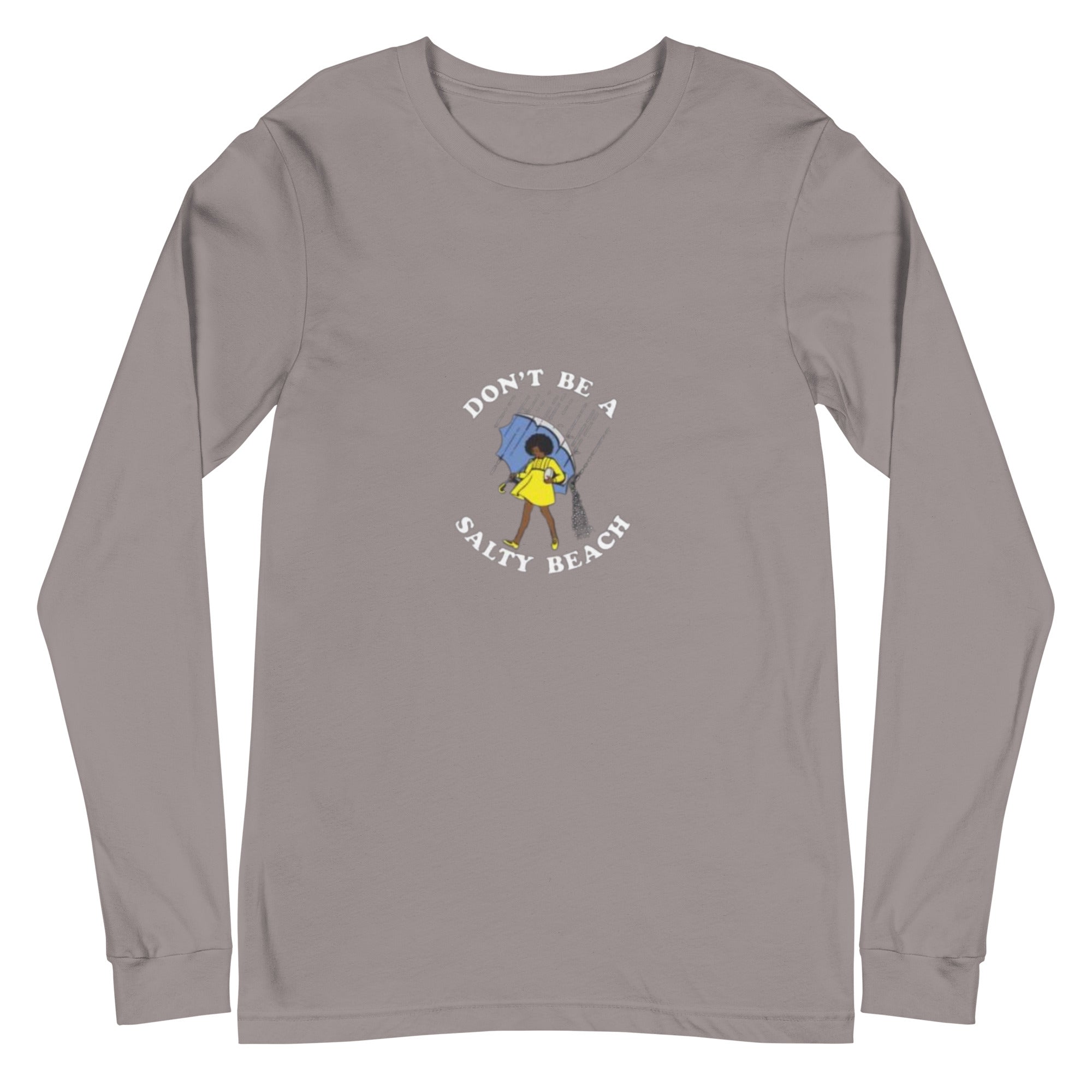 Salty Beach Unisex Long Sleeve Tee