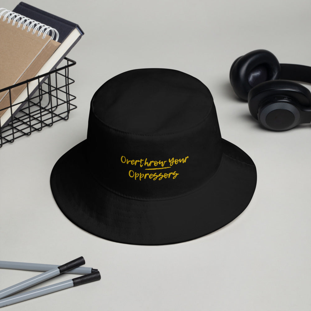 Overthrow Oppressors Bucket Hat