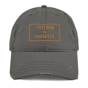 Freedom Progress Distressed Dad Hat