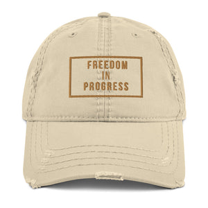 Freedom Progress Distressed Dad Hat