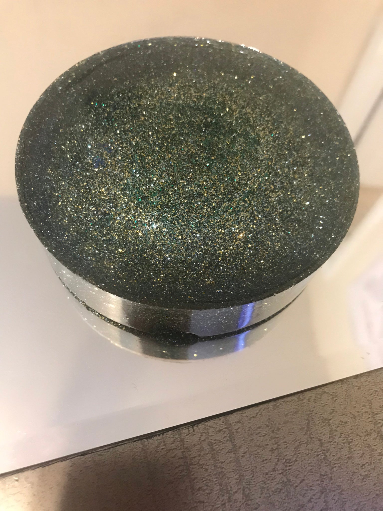 Small circular ashtray