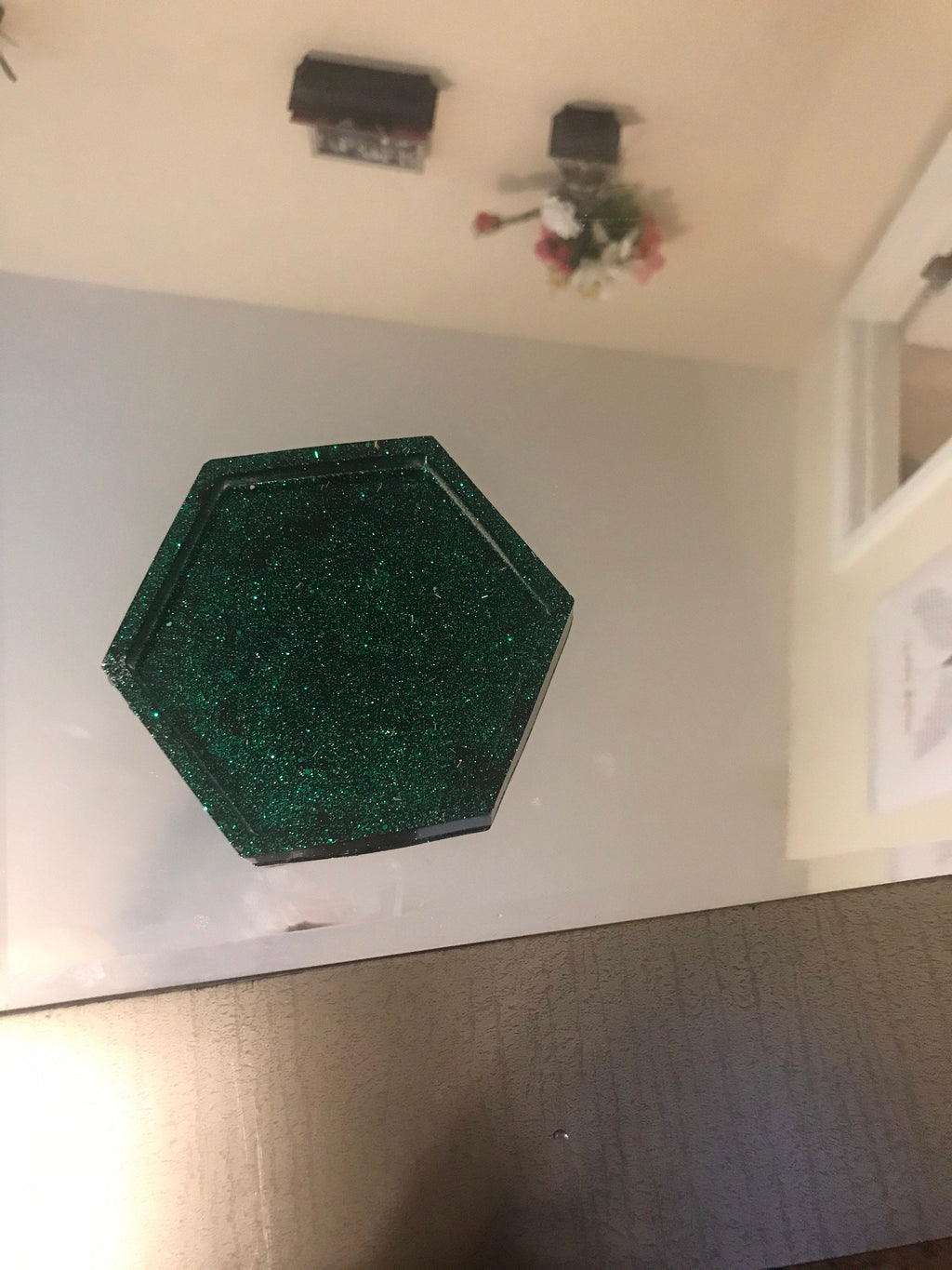 Pentagon shaped coaster