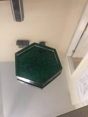 Pentagon shaped coaster