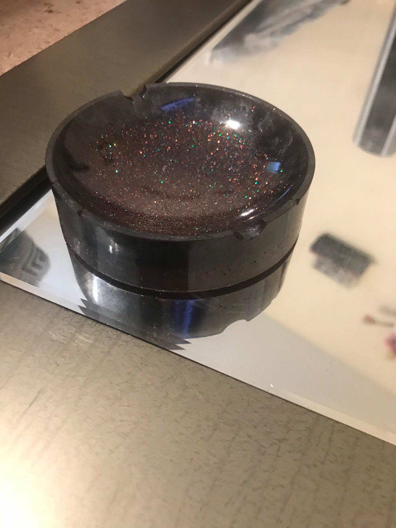 Small Circle shaped ashtray