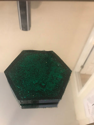 Pentagon shaped coaster