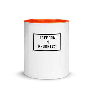 Freedom Progress Mug with Color Inside