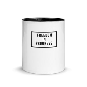 Freedom Progress Mug with Color Inside