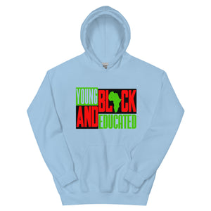 Young Black & Educated Unisex Hoodie