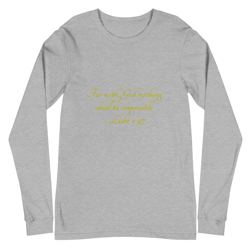 Unisex Long Sleeve Tee